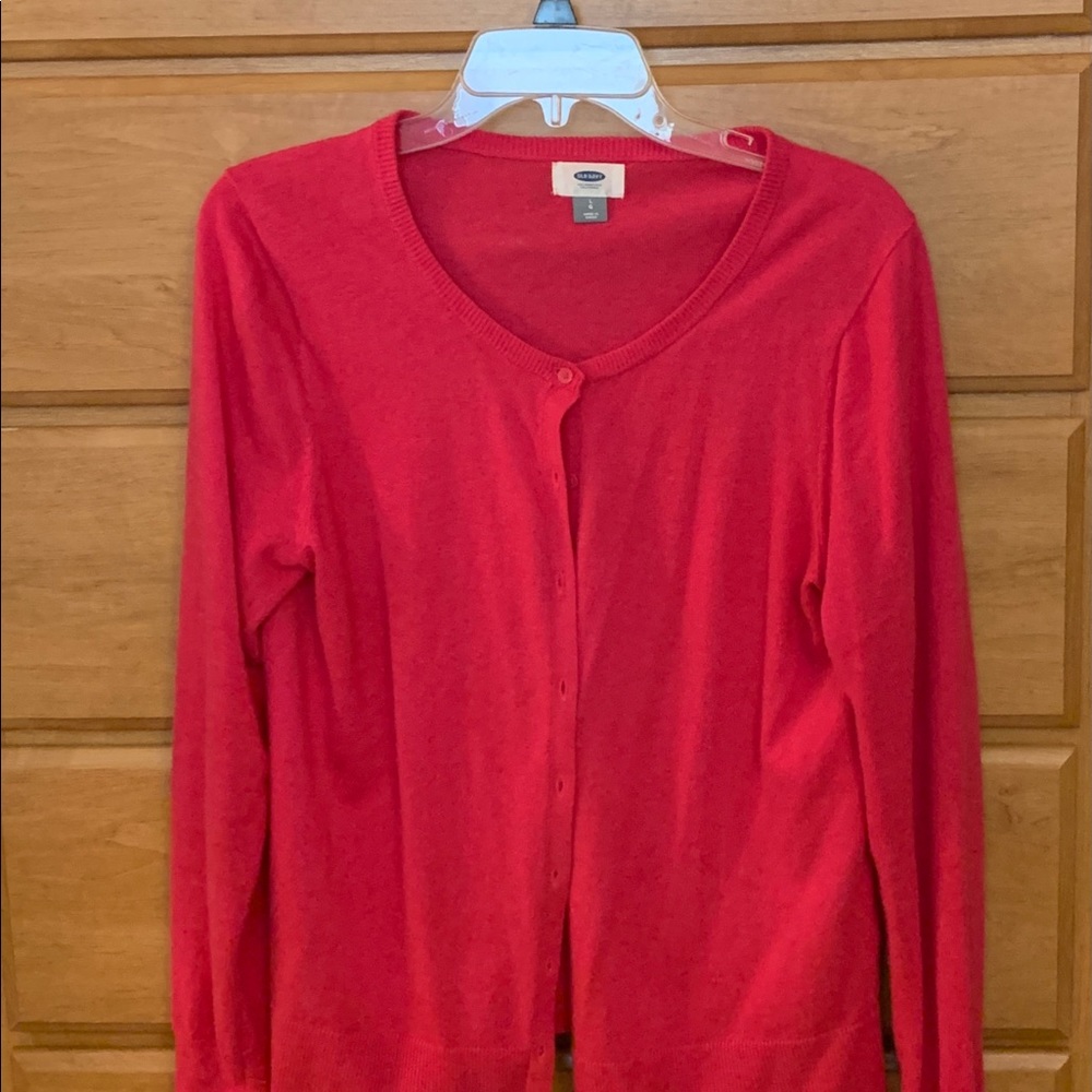 Beautiful dark pink cardigan